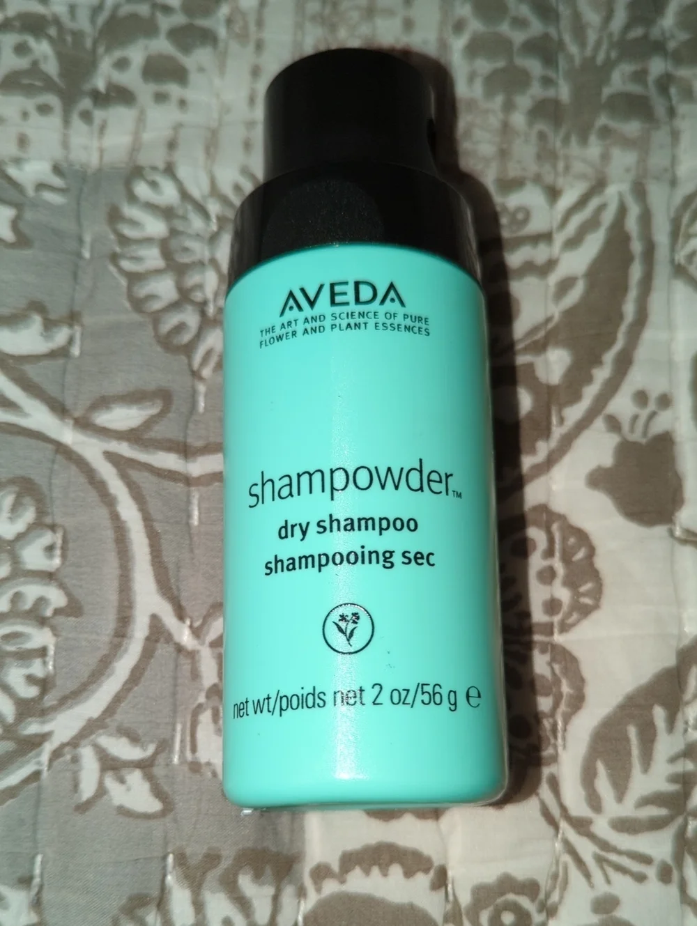 AVEDA Shampowder Dry Shampoo Bottle - Aqua & Black